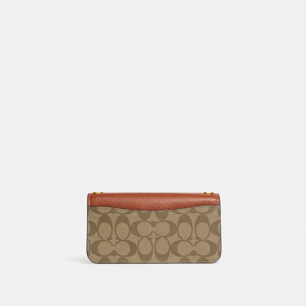 NWT Coach Outlet Morgan Crossbody In Colorblock Signautre Canvas - Picture 3 of 6